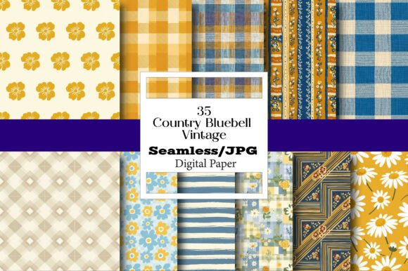 Country Bluebell Vintage Patterns: A Strategic Resource for Creators and Businesses