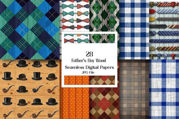 Father's Day Wood Digital Paper: Your Secret Ingredient for Personalized Projects