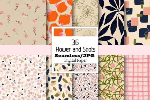Flower and Spots Digital Papers: A Comprehensive Evaluation