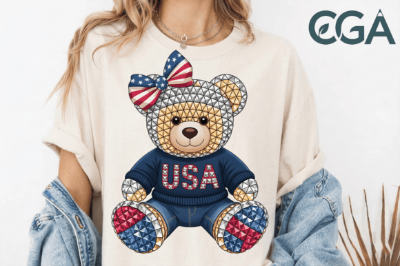 Navigating Patriotic Design Choices: Understanding the USA Patriotic Teddy Bear PNG