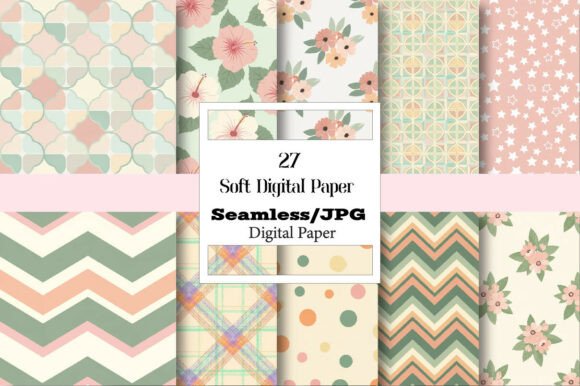 Soft Digital Paper Backgrounds: Your Ultimate Creative Toolkit