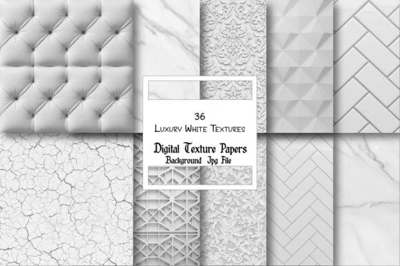 The Power of Pure Elegance: Exploring Luxury White Textures