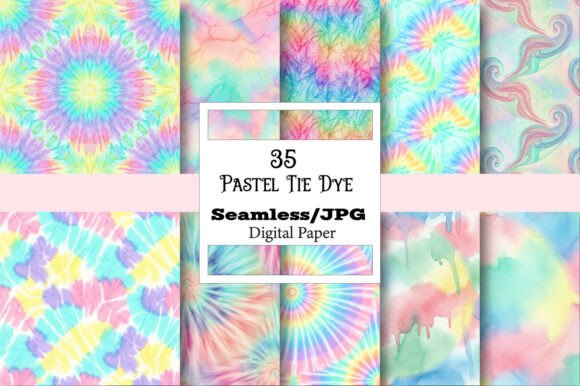 The Soft Spectrum: A Guide to Pastel Tie Dye Patterns