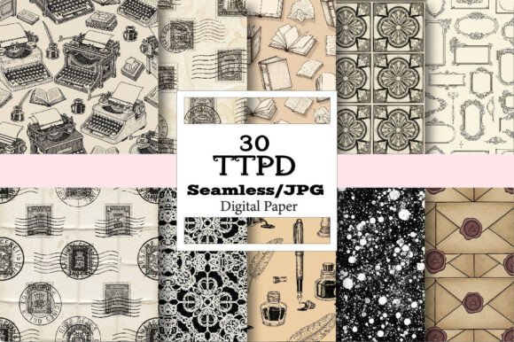 Unlock Your Creativity with the TTPD Digital Paper Bundle