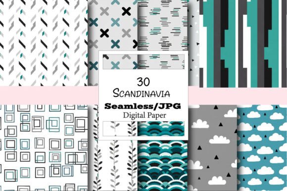 Unlocking Creativity: Your Guide to the Scandinavia Digital Paper Set
