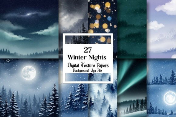 Winter Nights Digital Paper: Evaluating Its Creative Potential and Fit for Your Projects